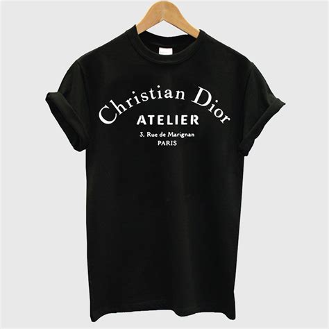 t shirt christian dior paris|cheap Christian Dior t shirts.